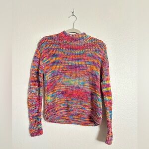 It's Our Time Colorful Knit Women's Sweater